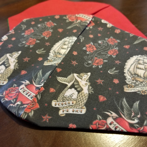 Sarah BEE'S Boutique Accessories - Old School Tattoo Rockabilly Cotton Facemask
